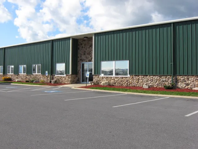 The front of the Lerch RV dealership in Milroy, PA